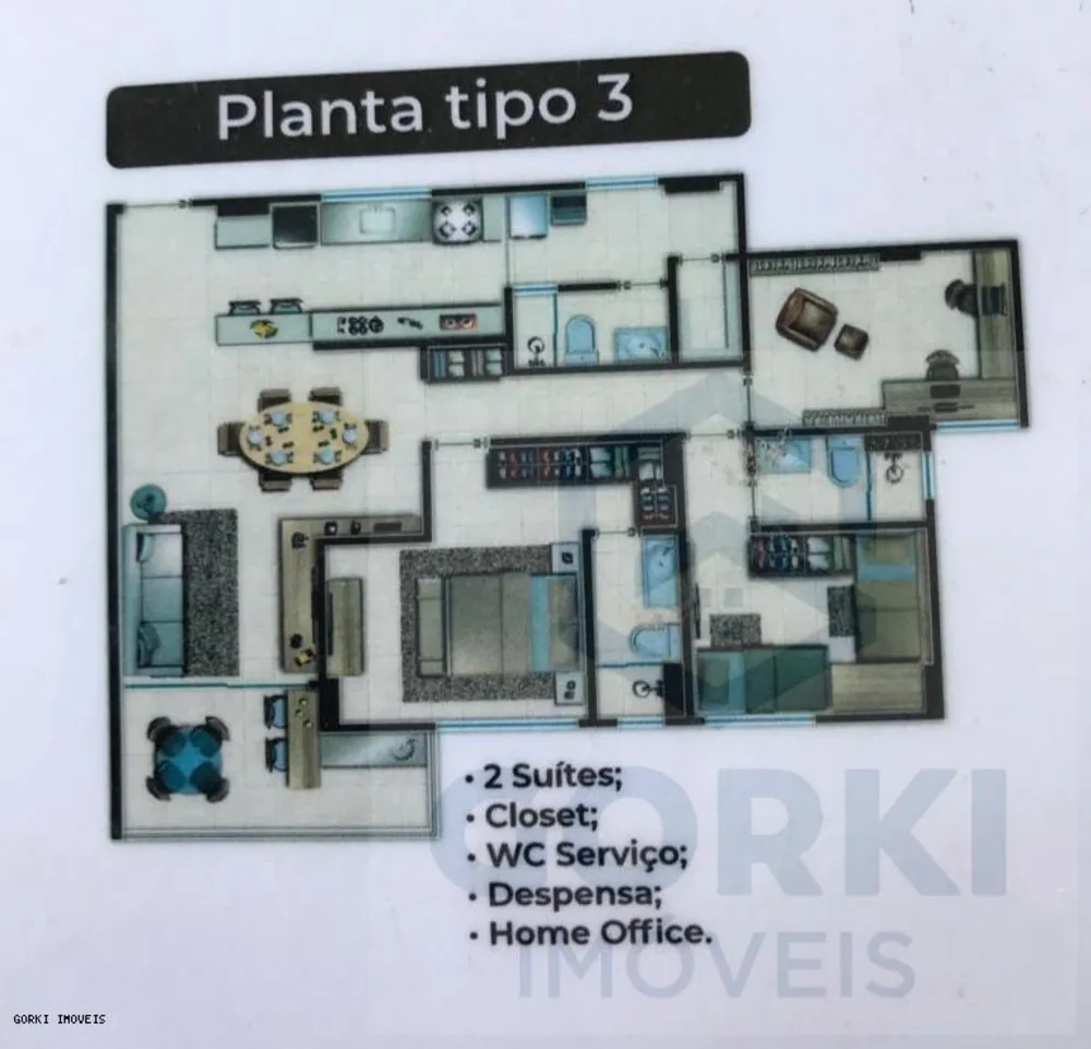 Apartamento, 3 quartos, 107 m² - Foto 11