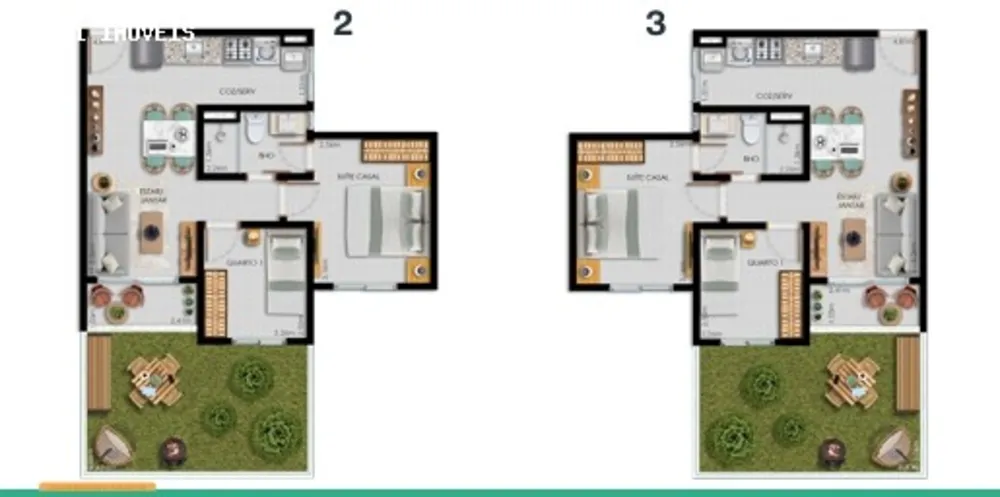 Apartamento, 3 quartos, 54 m² - Foto 11