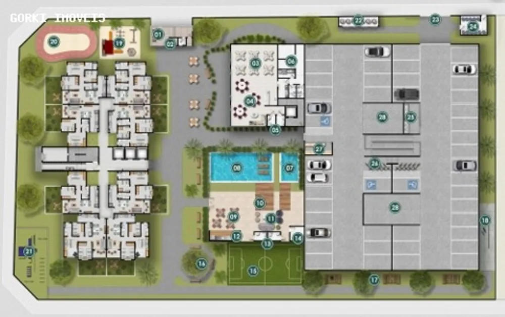 Apartamento, 3 quartos, 54 m² - Foto 8