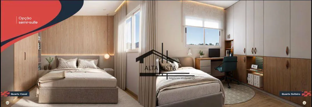 Apartamento, 2 quartos, 52 m² - Foto 3