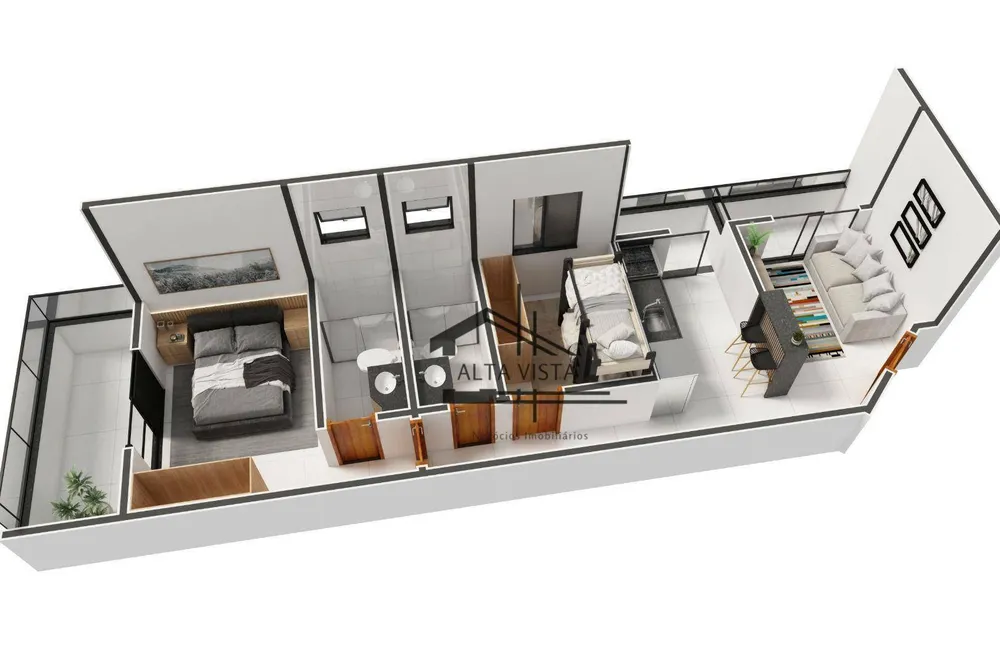 Apartamento, 2 quartos, 47 m² - Foto 4