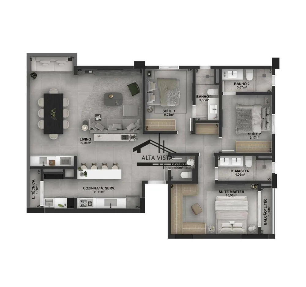 Apartamento, 2 quartos, 76 m² - Foto 7