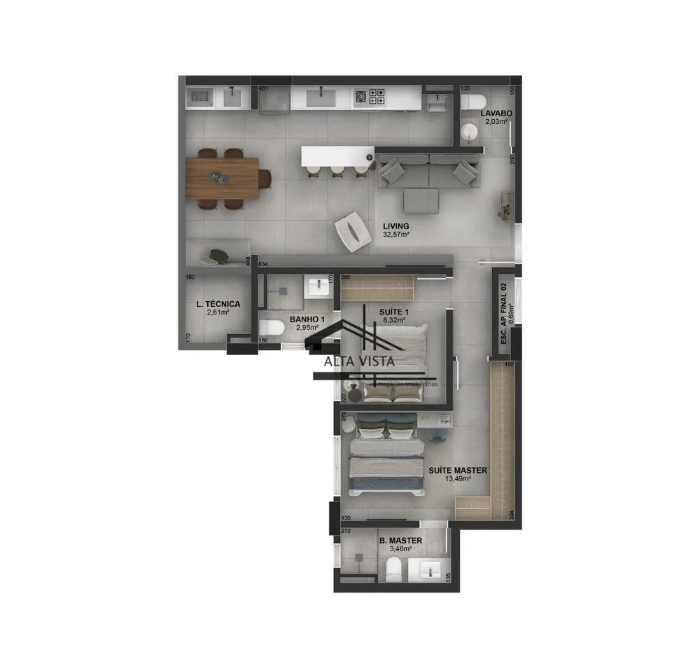 Apartamento, 2 quartos, 76 m² - Foto 10