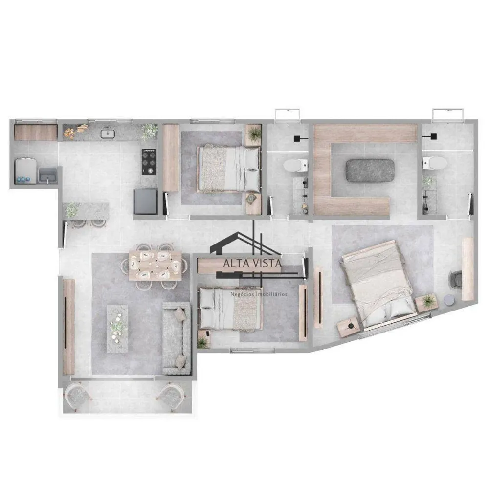 Apartamento, 3 quartos, 104 m² - Foto 6