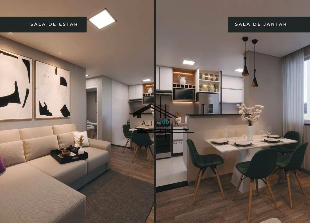 Apartamento, 2 quartos, 47 m² - Foto 1