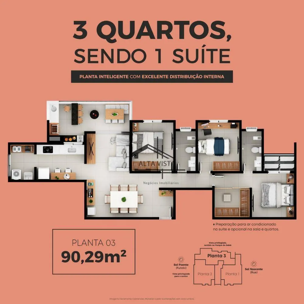 Apartamento, 3 quartos, 86 m² - Foto 5