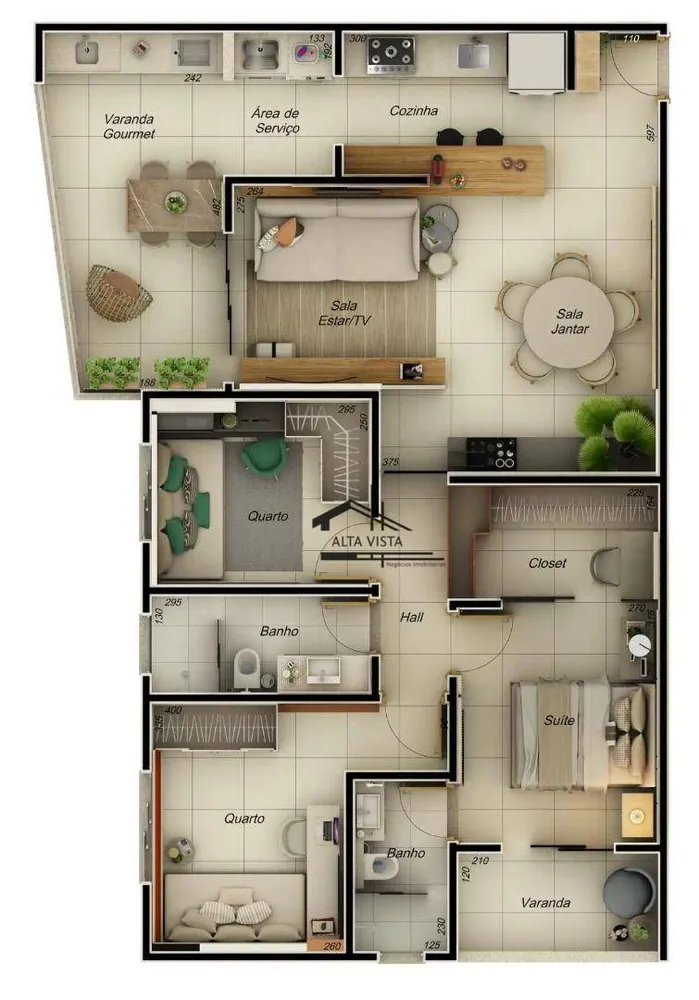 Apartamento, 3 quartos, 96 m² - Foto 16