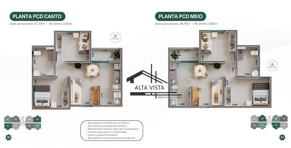 Apartamento, 2 quartos, 47 m² - Foto 4