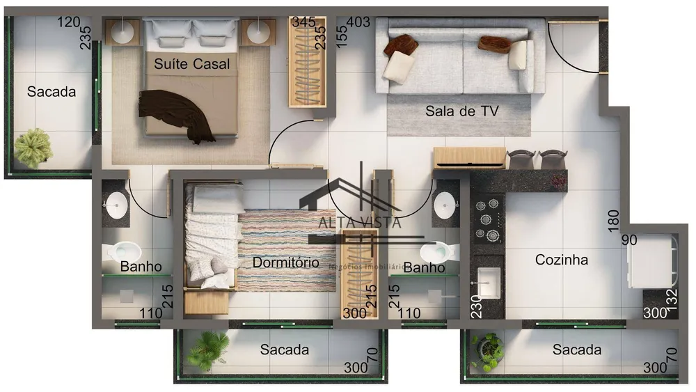 Apartamento, 2 quartos, 47 m² - Foto 11