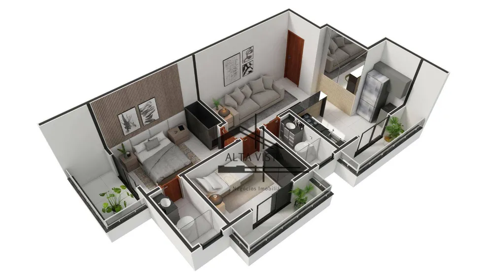 Apartamento, 2 quartos, 47 m² - Foto 7