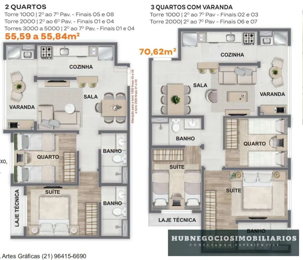 Apartamento, 2 quartos, 55 m² - Foto 5