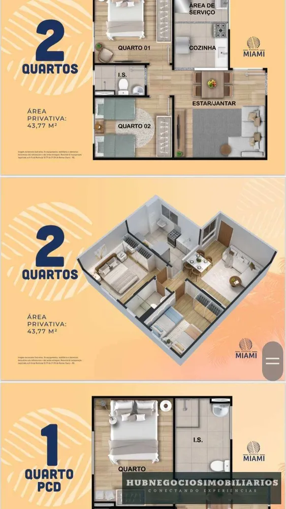 Apartamento, 2 quartos, 44 m² - Foto 6