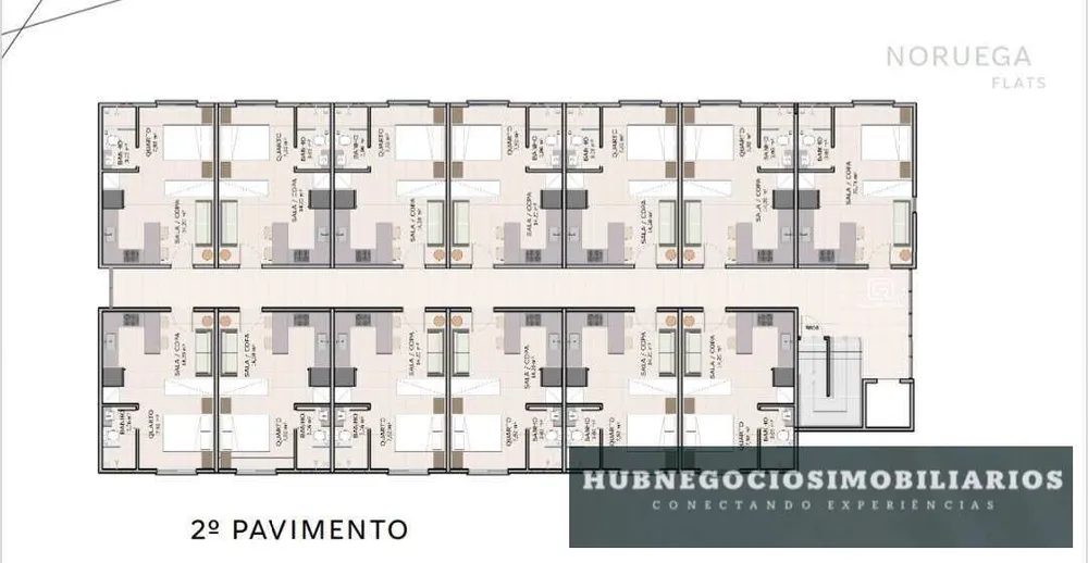 Flat/Apart Hotel, 1 quarto, 27 m² - Foto 6