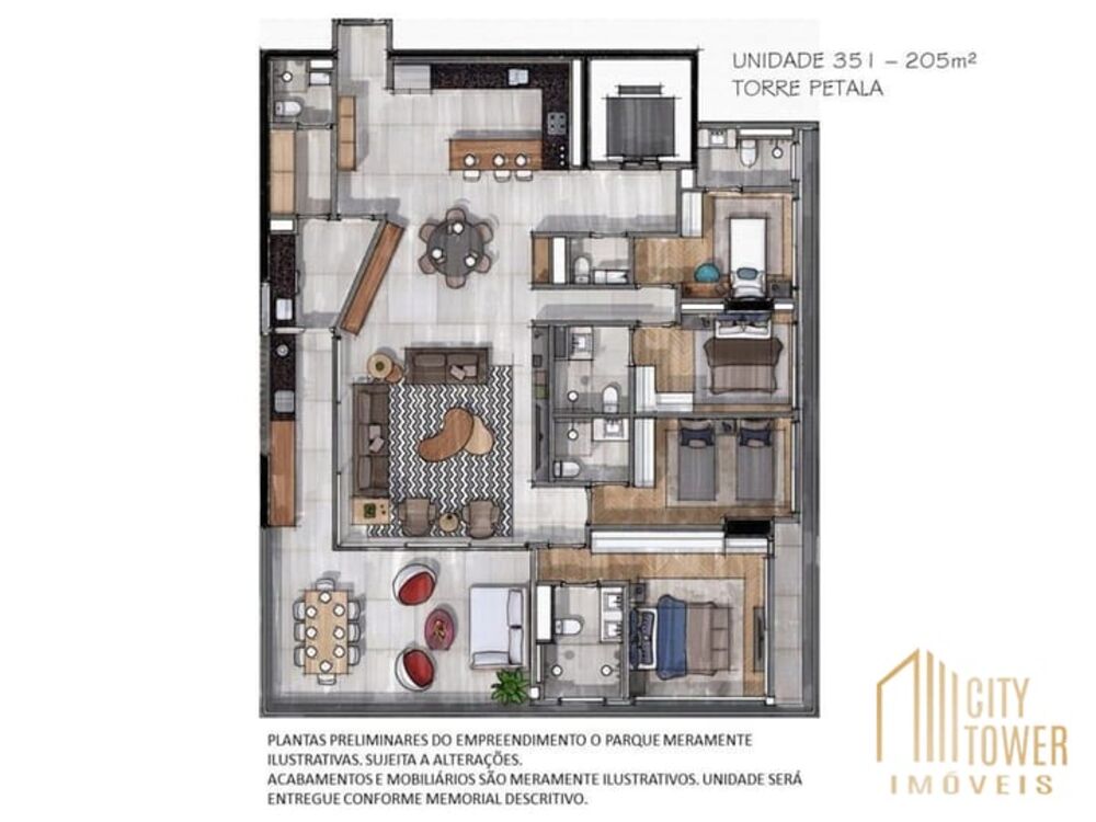 Apartamento, 3 quartos, 105 m² - Foto 7