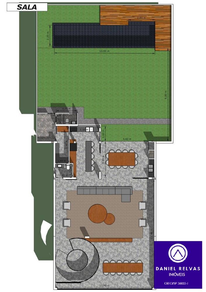 Casa, 4 quartos, 370 m² - Foto 2