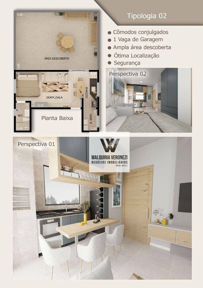 Apartamento, 2 quartos, 69 m² - Foto 3