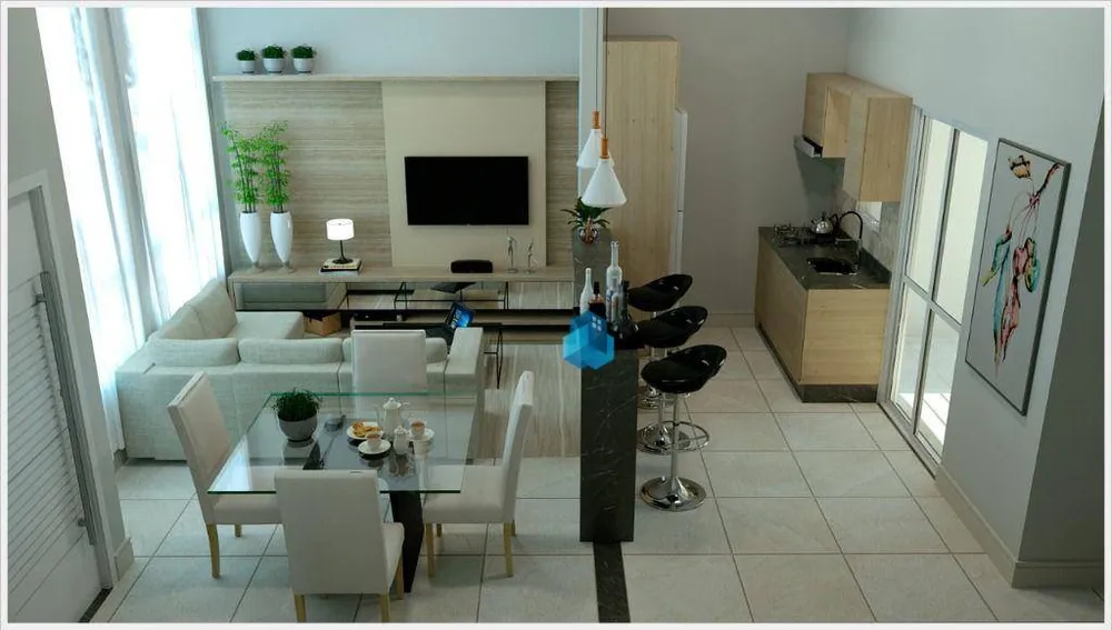 Casa, 3 quartos, 82 m² - Foto 2