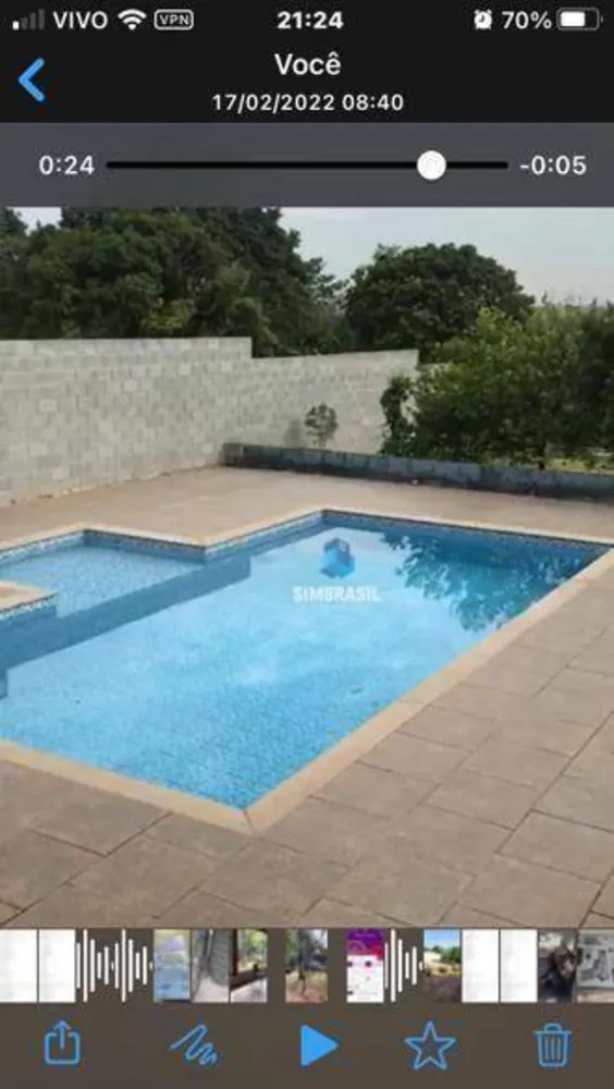 Chácara, 3 quartos, 1000 m² - Foto 1
