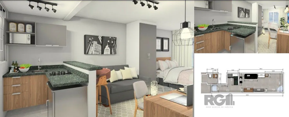 Apartamento, 1 quarto, 30 m² - Foto 4
