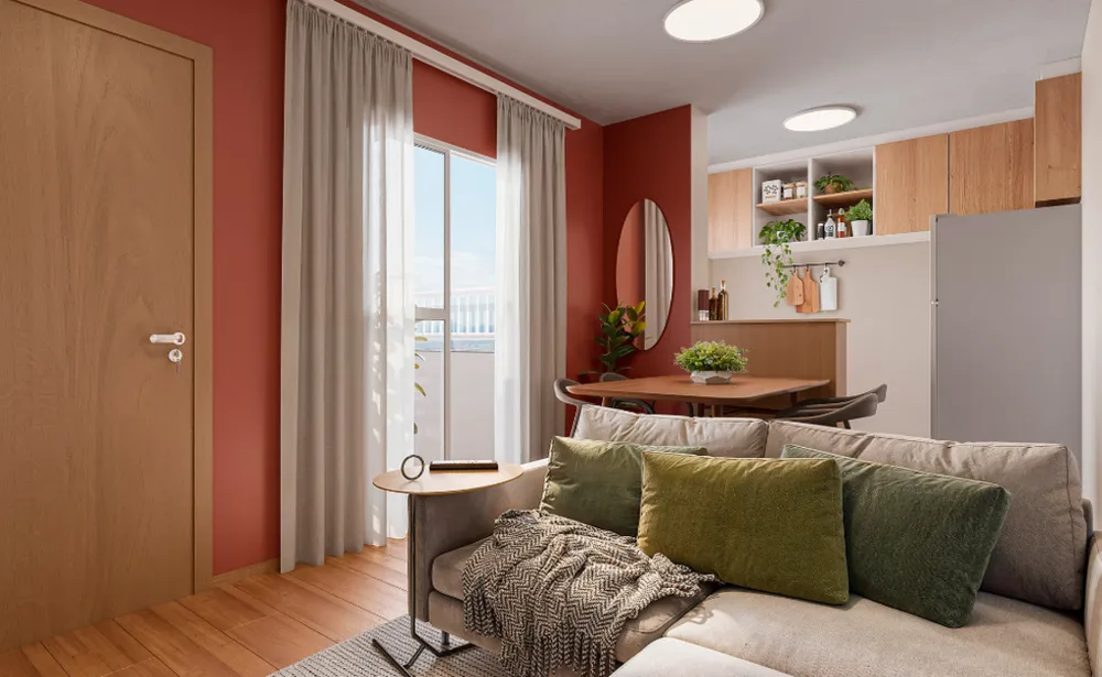 Apartamento, 2 quartos, 46 m² - Foto 2