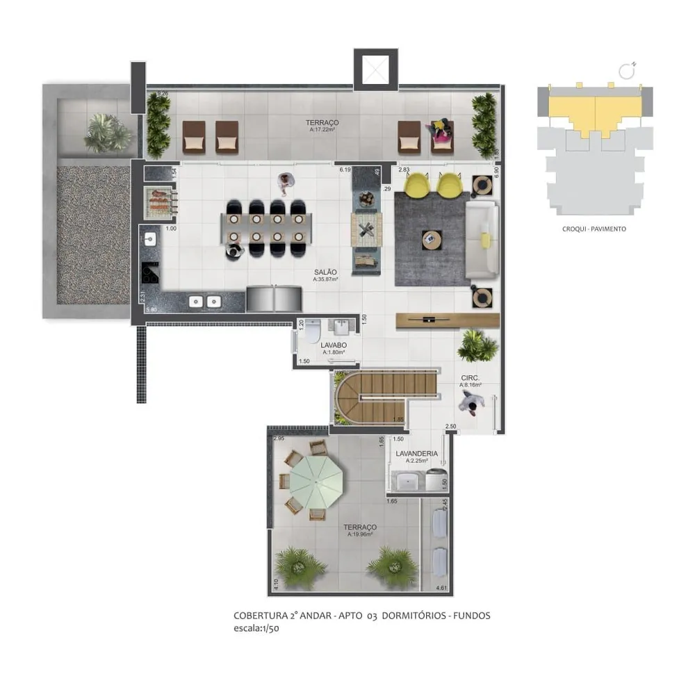 Apartamento, 2 quartos, 66 m² - Foto 8