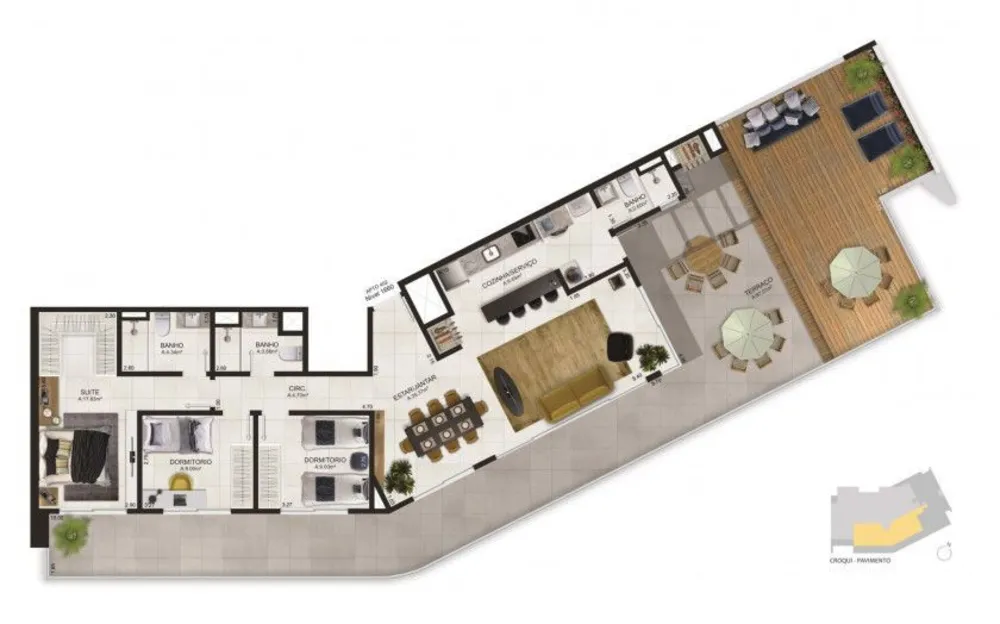 Apartamento, 3 quartos, 101 m² - Foto 11