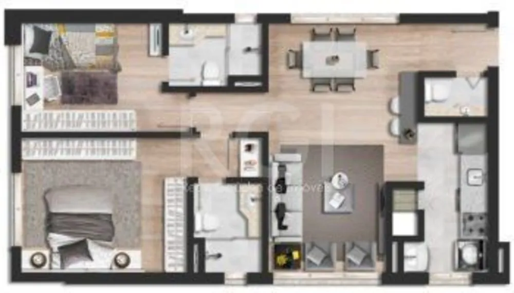 Apartamento, 2 quartos, 67 m² - Foto 5