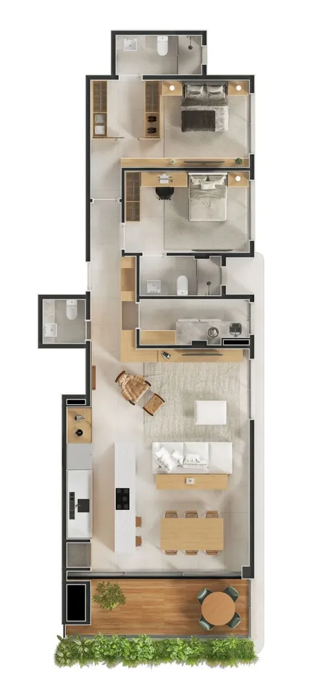 Apartamento, 3 quartos, 118 m² - Foto 12