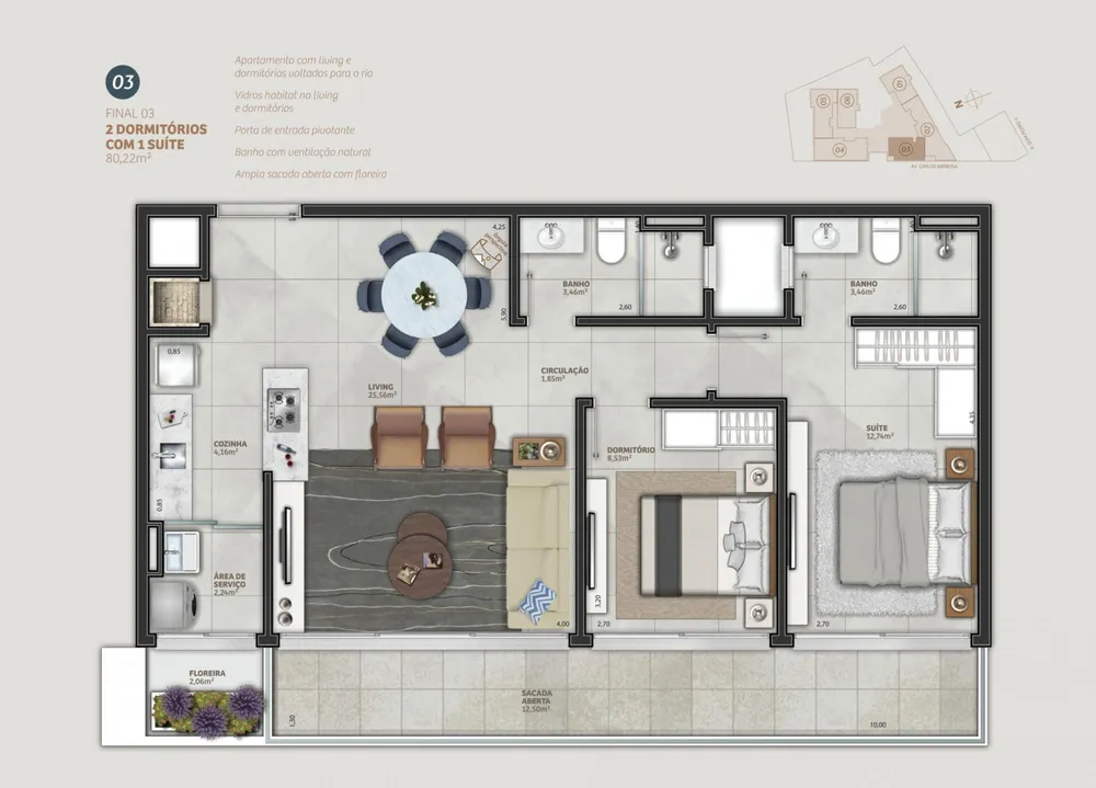 Apartamento, 4 quartos, 130 m² - Foto 14