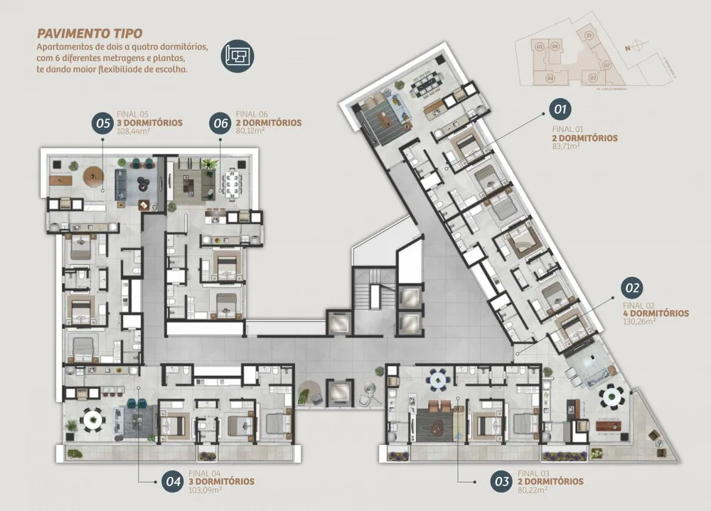 Apartamento, 4 quartos, 130 m² - Foto 12