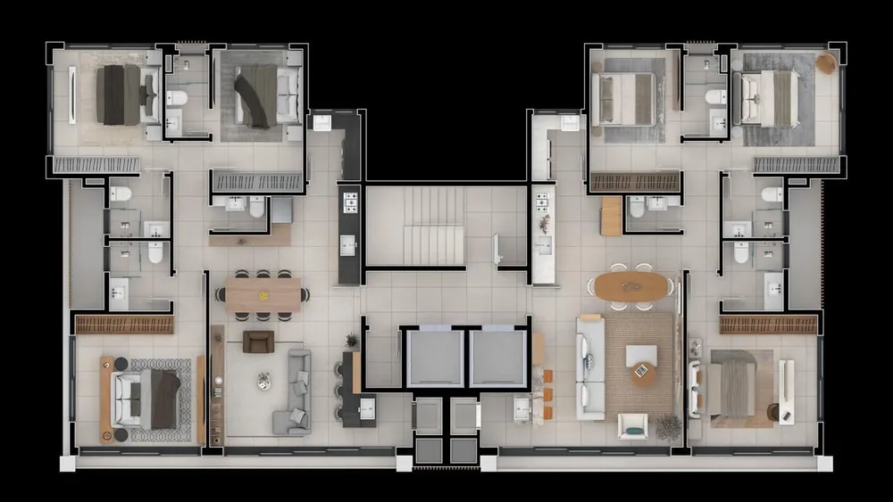 Apartamento, 3 quartos, 128 m² - Foto 2