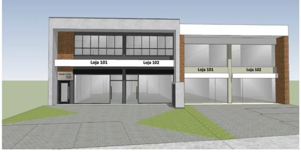 Loja-Salão, 100 m² - Foto 1