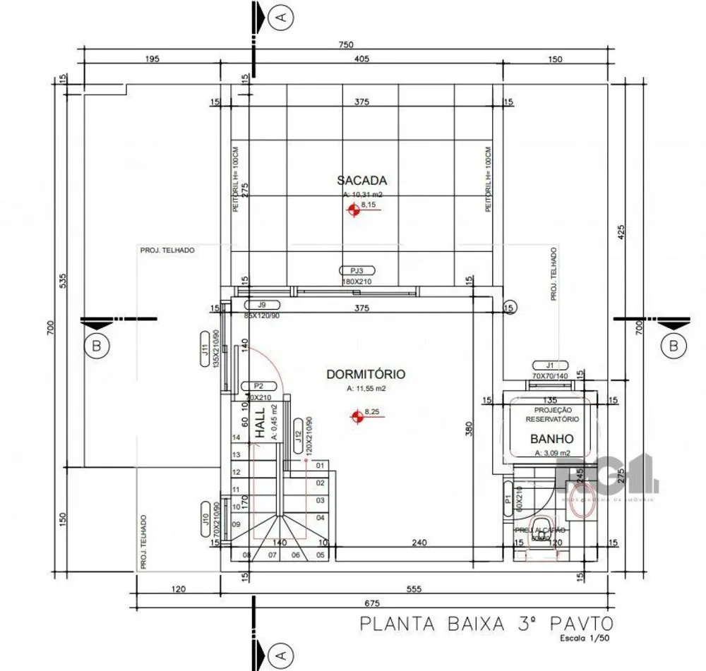 Casa de Condomínio, 3 quartos - Foto 2