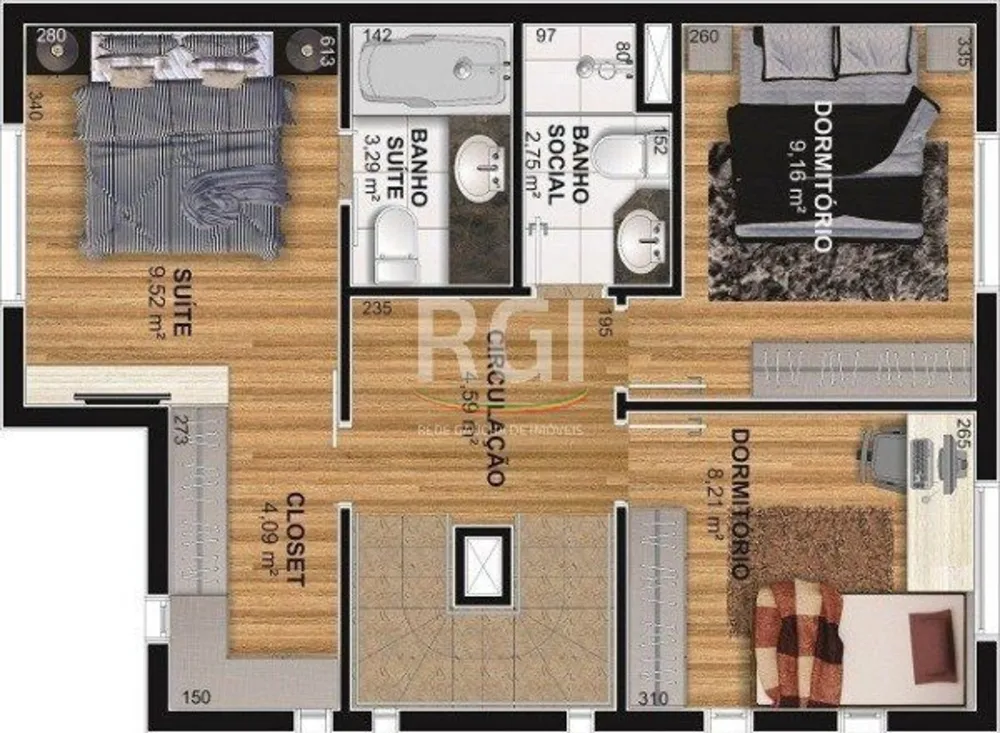 Casa de Condomínio, 4 quartos - Foto 2