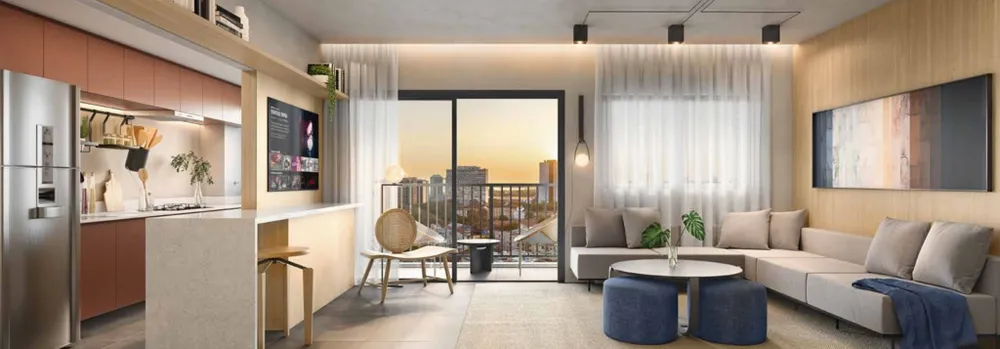 Apartamento, 1 quarto, 46 m² - Foto 2