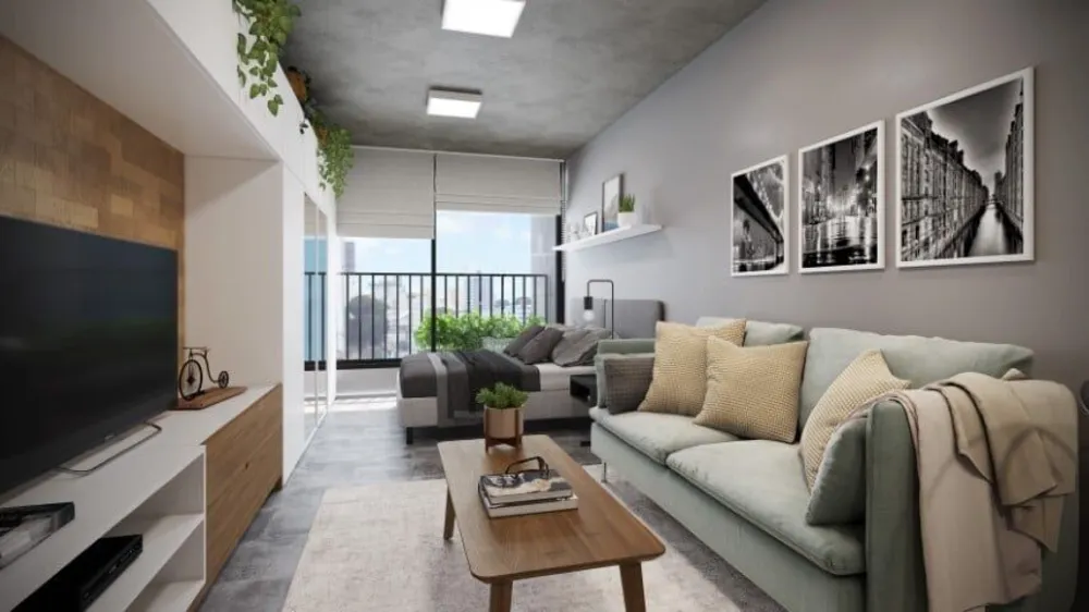 Apartamento, 1 quarto, 37 m² - Foto 2
