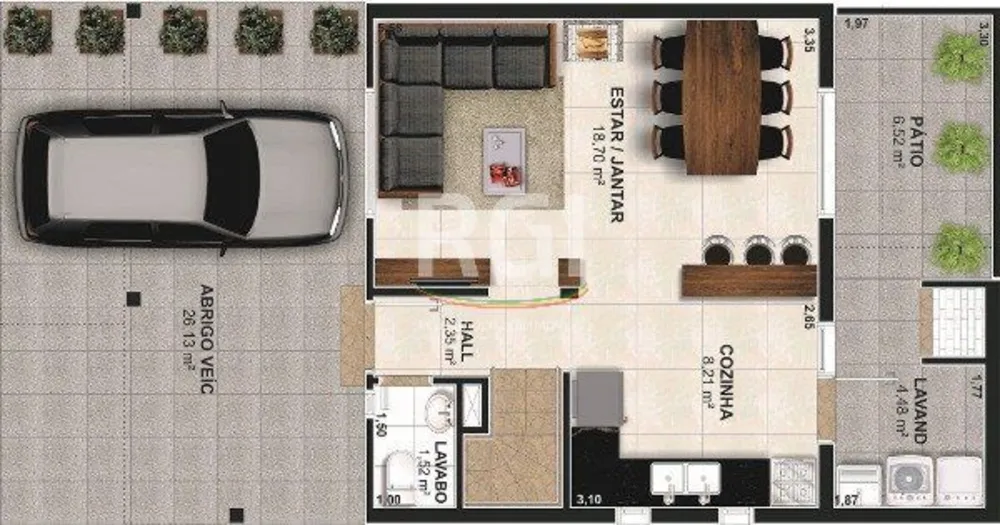 Apartamento, 2 quartos, 45 m² - Foto 11