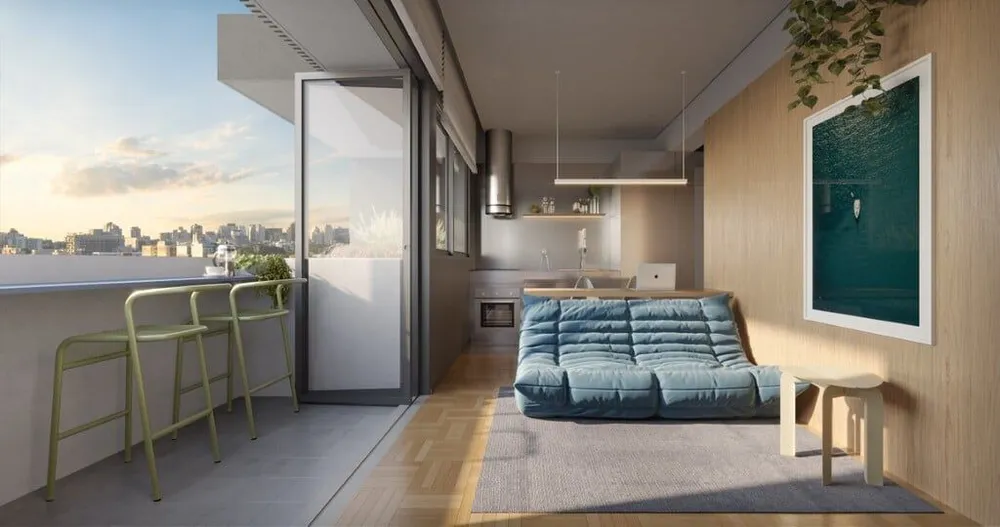 Apartamento, 1 quarto, 17 m² - Foto 8