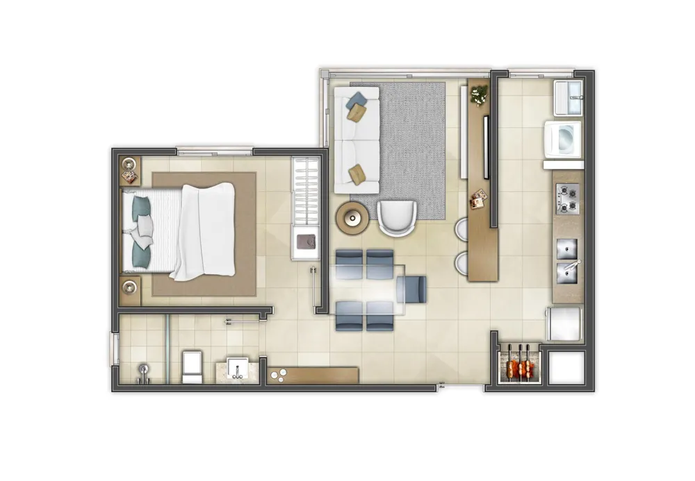 Apartamento, 2 quartos, 68 m² - Foto 11