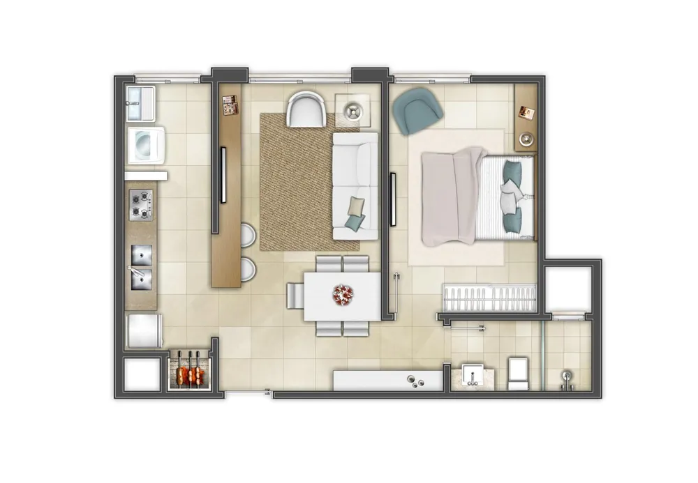 Apartamento, 2 quartos, 68 m² - Foto 10