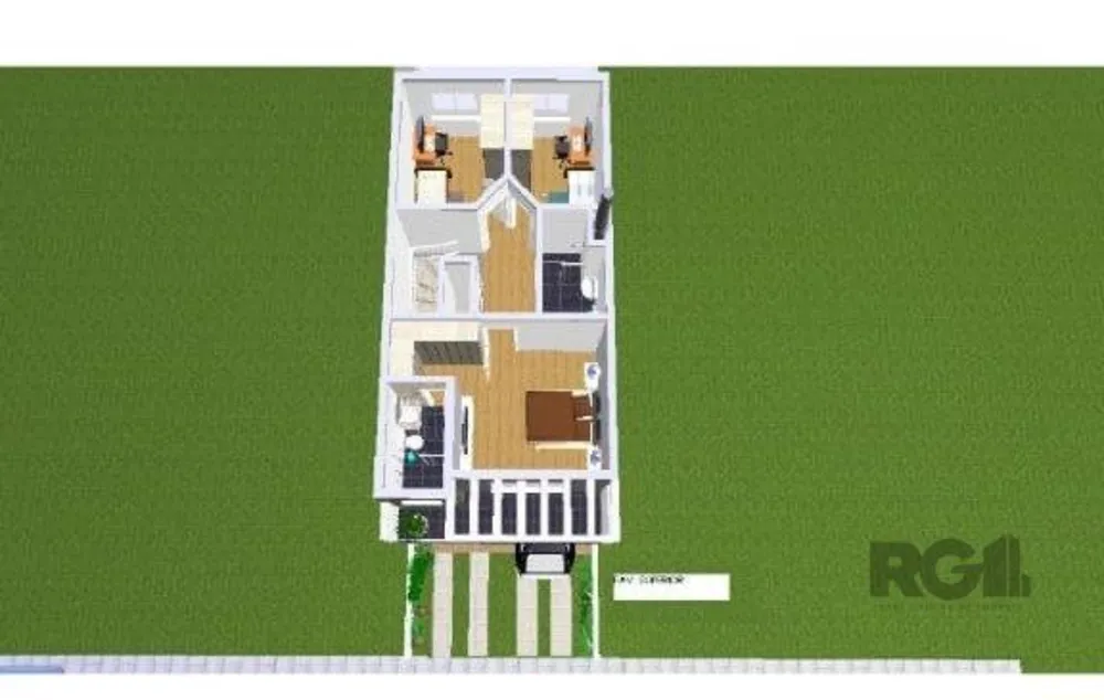 Casa de Condomínio, 3 quartos - Foto 4