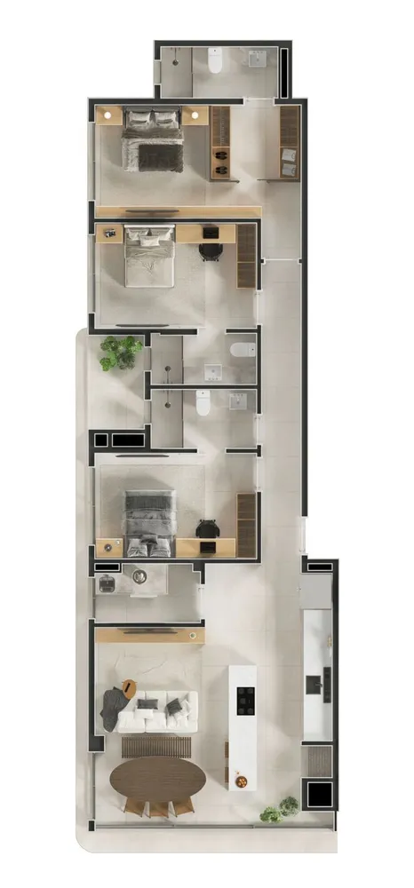 Apartamento, 2 quartos, 124 m² - Foto 10