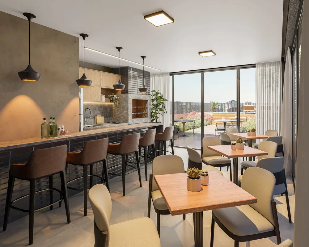 Apartamento, 1 quarto, 33 m² - Foto 1