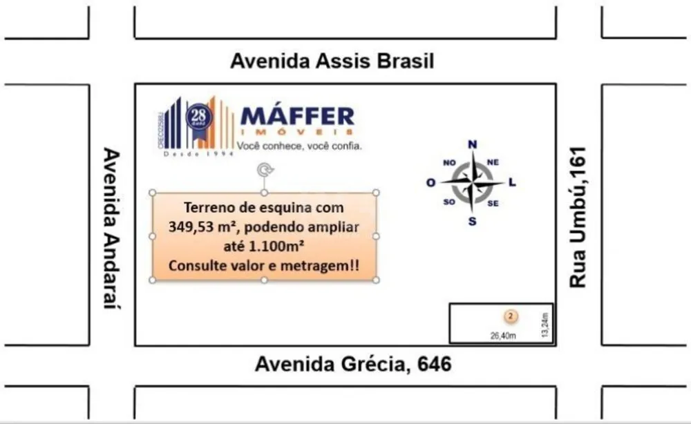 Terreno, 349 m² - Foto 14