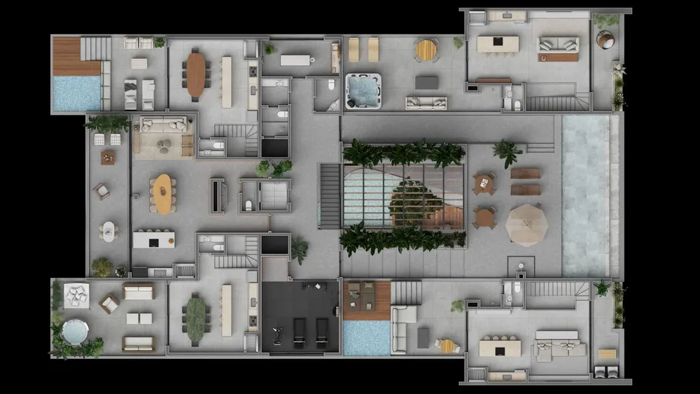 Cobertura, 3 quartos, 194 m² - Foto 12