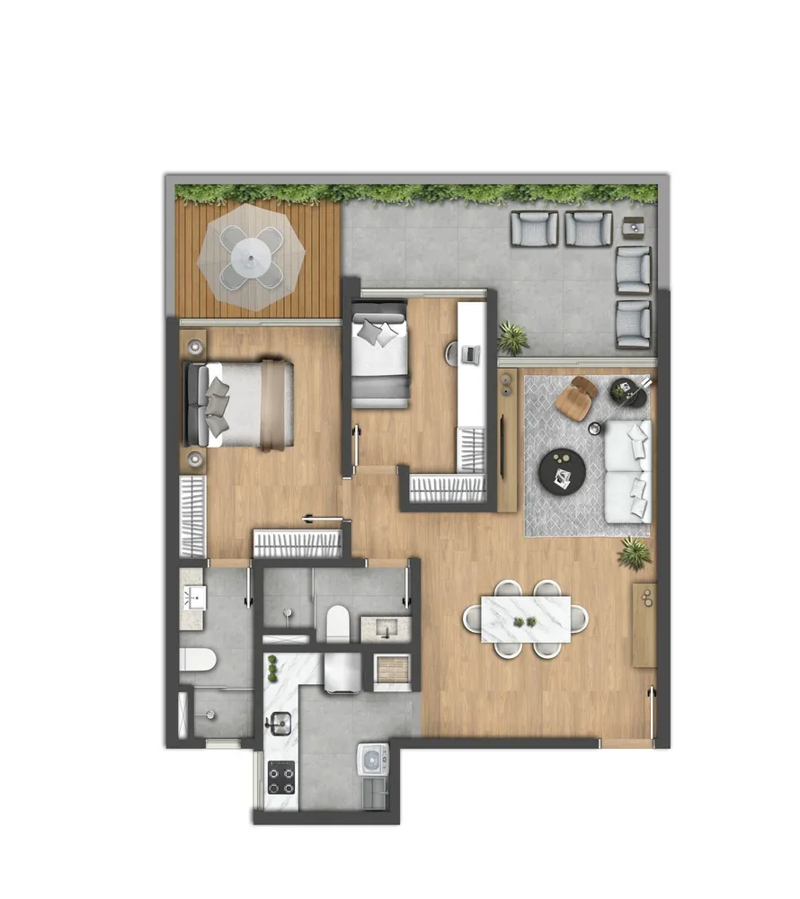 Apartamento, 2 quartos, 70 m² - Foto 12