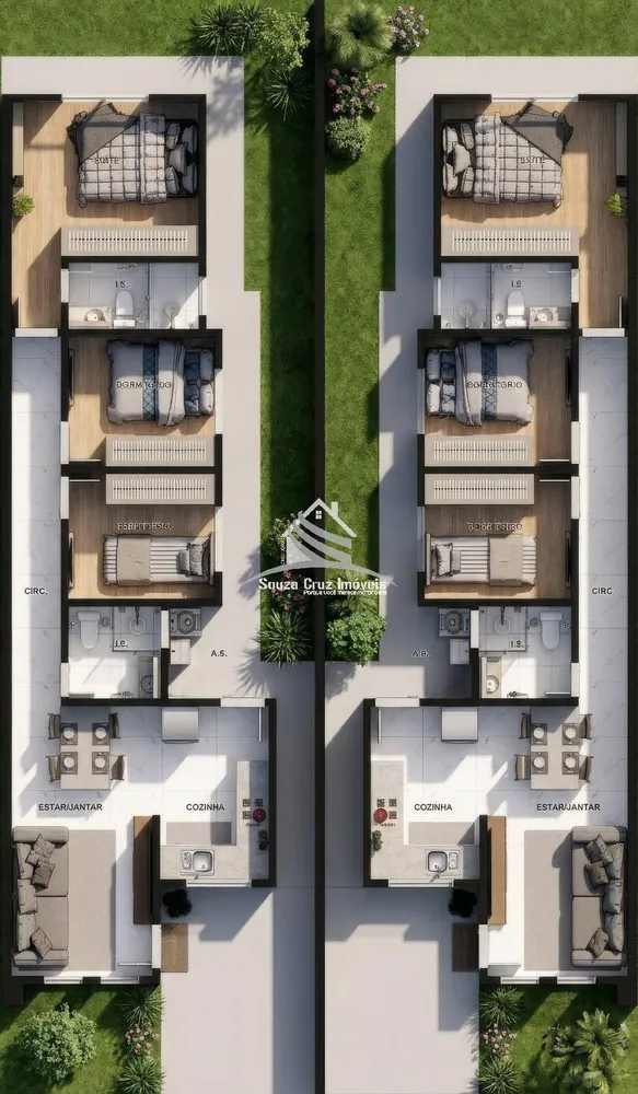 Casa, 3 quartos, 66 m² - Foto 5