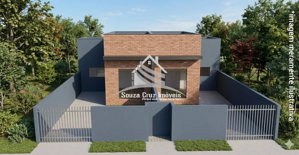 Casa, 3 quartos, 90 m² - Foto 2