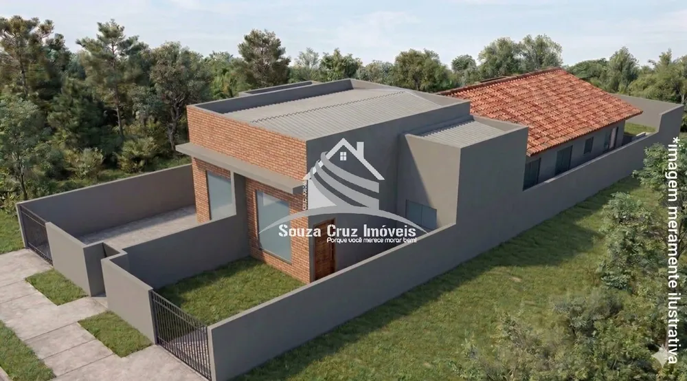 Casa, 3 quartos, 90 m² - Foto 1