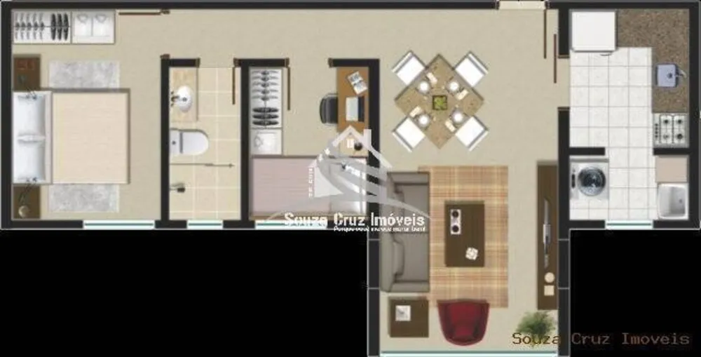 Apartamento, 2 quartos, 51 m² - Foto 7